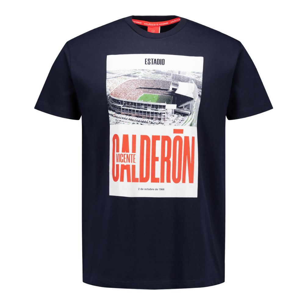 Navy Estadio Calderón T-Shirt image number null